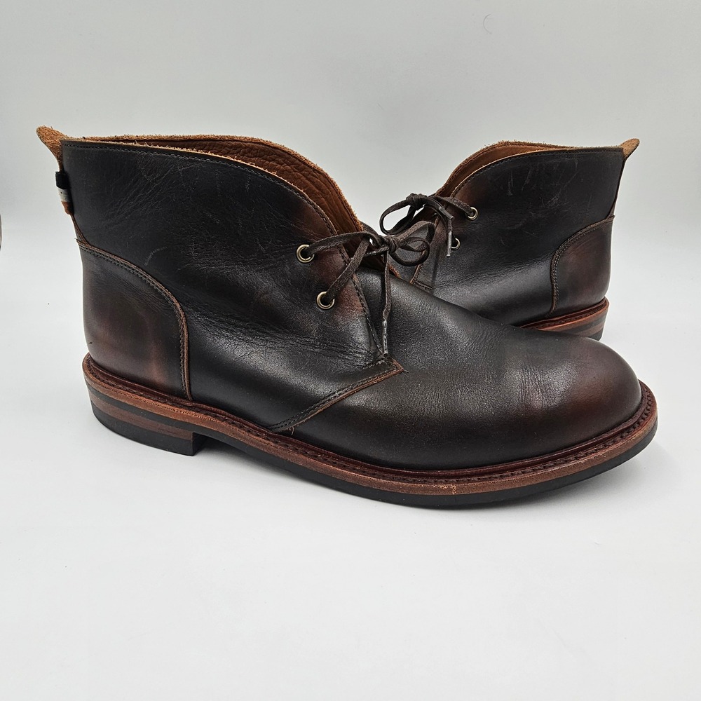 Allen Edmonds Chukka Boots Brown Chromexcel Leather Dainite Sole 6035 Mens 10